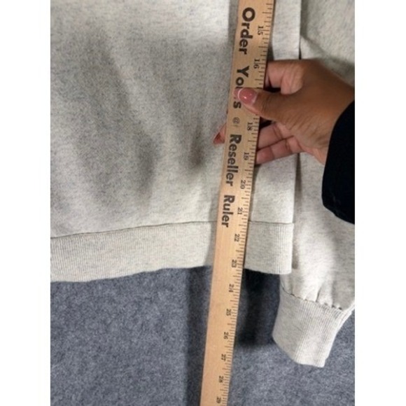 PILCRO Anthropologie Women Medium‎ Pullover Sweatshirt Casual Relaxed crossback - Picture 3 of 8